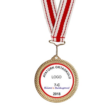 Bilim Fuarı Logolu Madalya