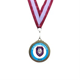 Bilim Fuarı Okul Logolu Madalya