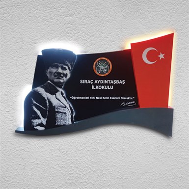 pano atatürk1Işıklı Atatürk köşesi Atatürk KöşesiOkularenkkat